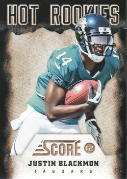 Justin Blackmon Jacksonville Jaguars 2012 Panini Score NFL Hot Rookies #4